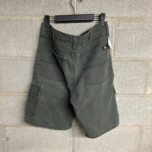 Dickies Vintage Khaki Workwear Jorts Size 34 Relaxed Fit